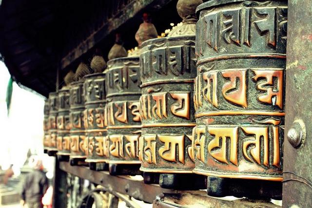 佛 和平轮 旅行 尼泊尔 SWAYAMBHU 加德满都