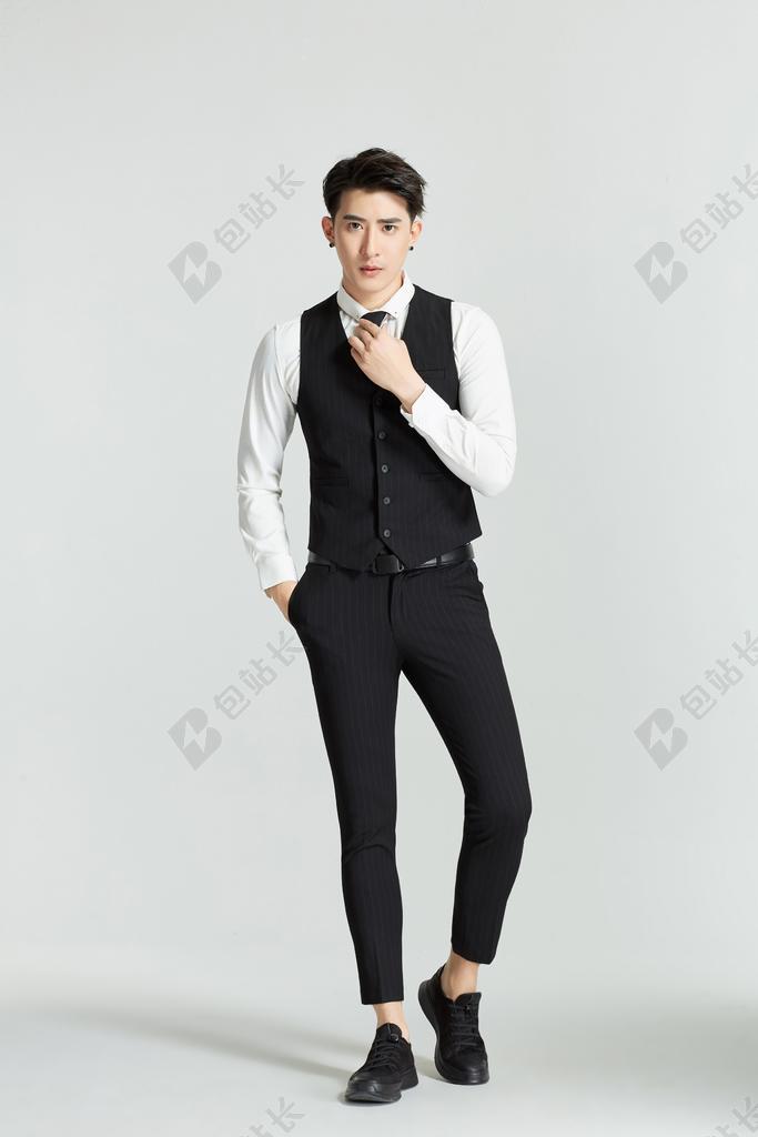 西装 马甲 男士搭配