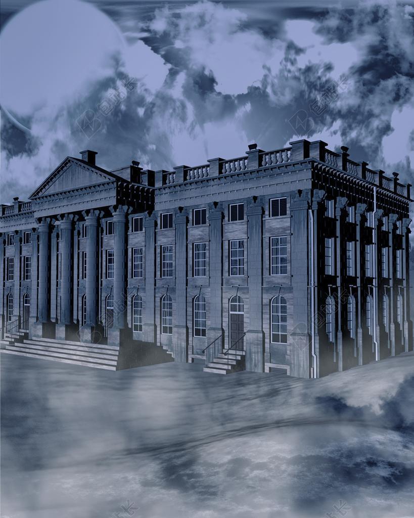 首页 夜 雾 令人毛骨悚然 恐怖片 背景 神秘 在晚上 建设