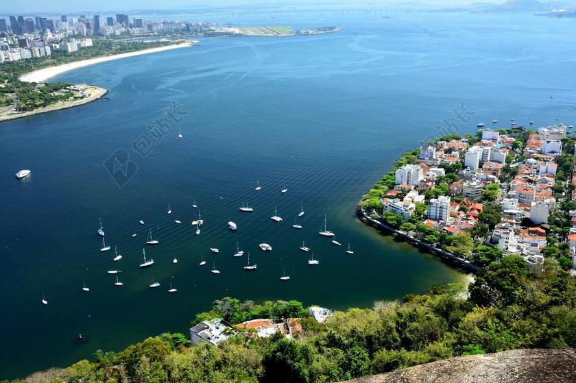 巴西的 FANG有三辆车的车 RIO DE JANEIRO 游艇