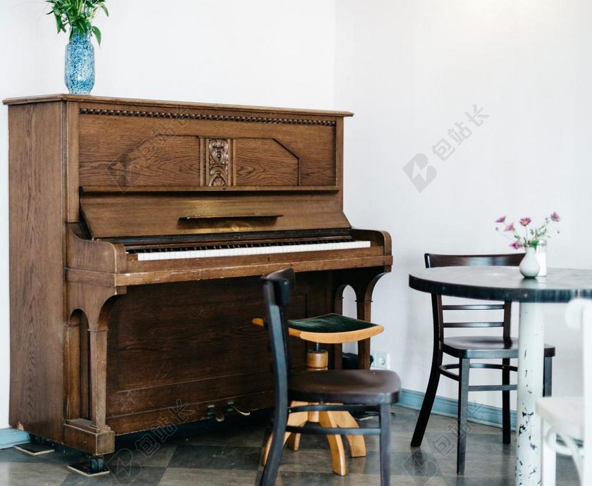 木 家具 钢琴 器官 键盘 表 椅子 室内