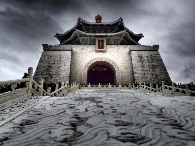旅行 建设 台湾 台北 亚洲 寺 结构 里程碑 传统的