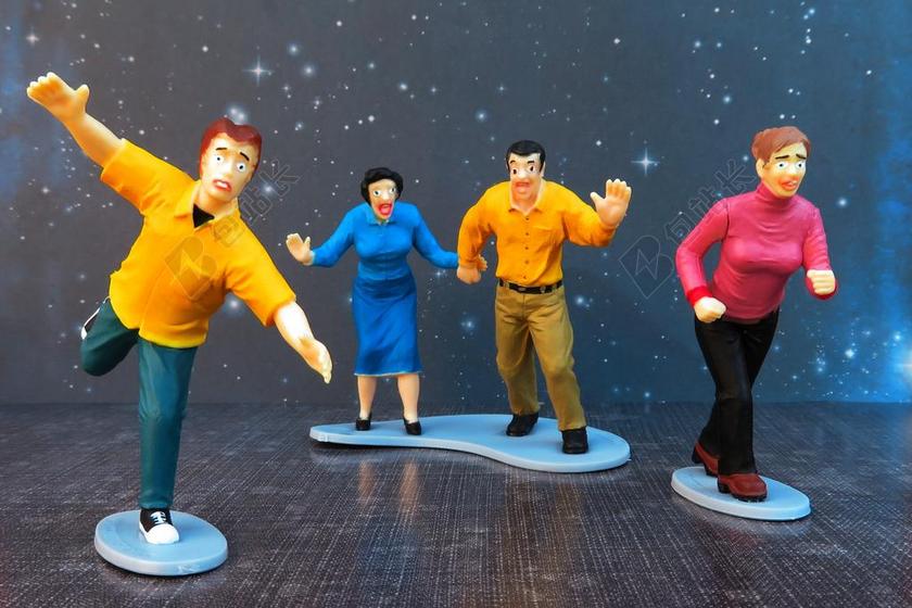 恐惧 运行 吓得 玩具 行动图 转义 害怕 危险 人 恐怖