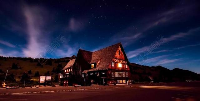 洛奇 酒店 度假村 天空 云 日落 黄昏 星星 夜 旅行