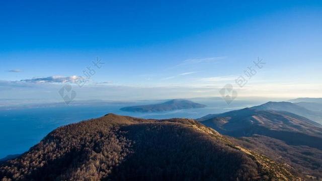 岛 岛景 山 海 景观 天空 自然 水 蓝色 旅游 夏天