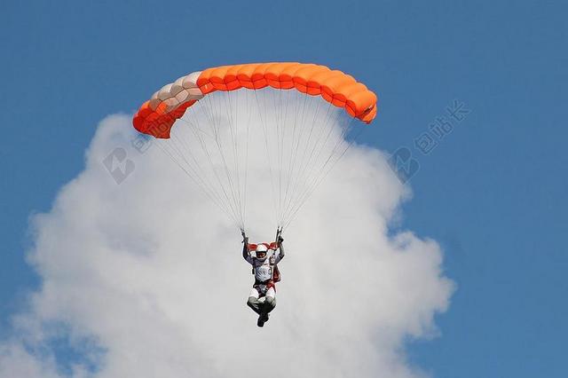 滑翔伞 空中运动 休闲 蓝色 天空 体育 空气 爱好 飞