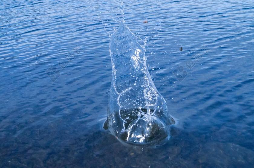 水溅 石 水 波 湿 喷雾 抛出 喷泉 乐趣 力 H20