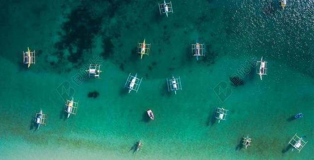 航拍 海 风景