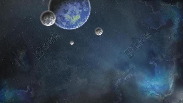 空间 WELTALL 行星 蓝色 乳白色 方式 斯特恩 宇宙