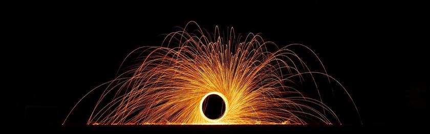 飞火花 电台 火球 车轮的火 火 辉光 火花喷泉 火花火