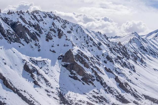 山 雪 冰 SNOWCLAD山 喜马拉雅山脉 喜马拉雅山 列城