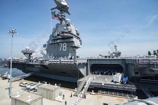 试仪式 杰拉德R 福特 CVN78 美国海军 航母