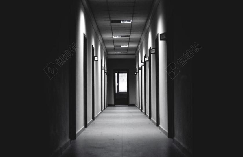 结构 建设 基础设施 黑色和白色 走廊