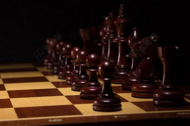 国际象棋 黑色 人物 棋盘