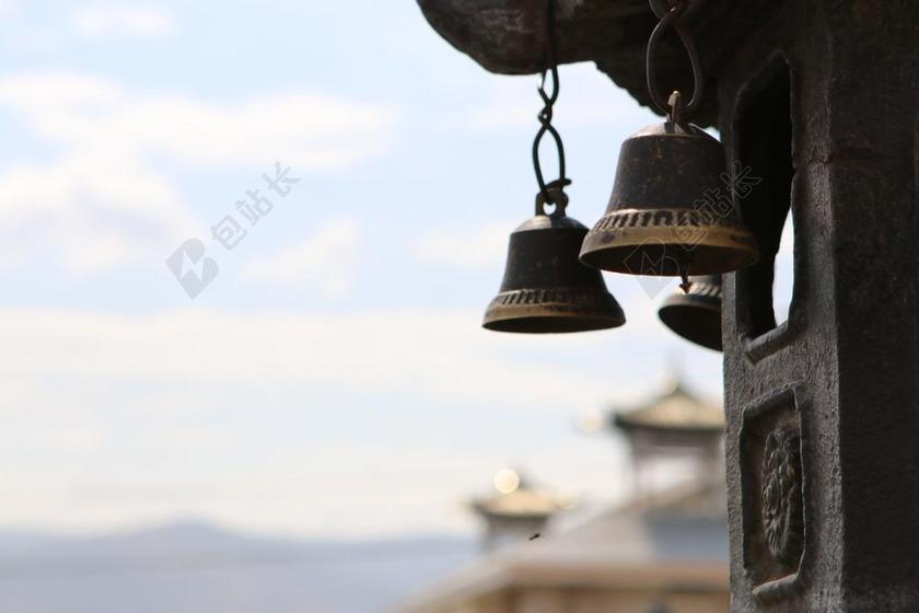 复古乌兰巴托钟声背景图片