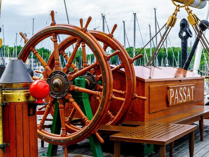 TRAVEMüNDE 帕萨特 四主 船舶 波罗的海 湖 水