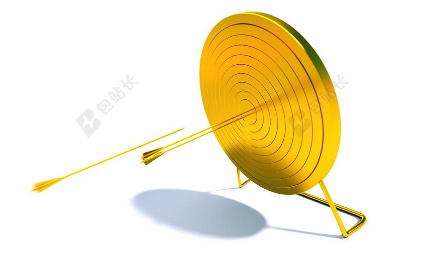 广告时尚箭头目标靶心式背景图片