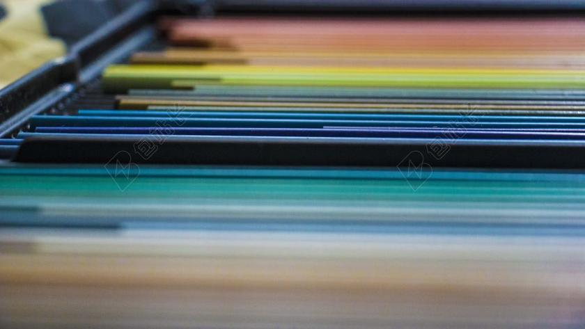 颜色 铅笔 绘图 学校 创意 LAPICES 绘画 蓝色