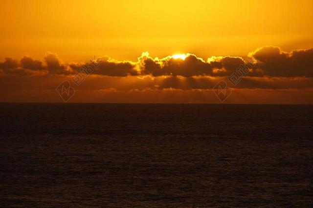 日落 海 海洋 水 夕阳大海 ABENDSTIMMUNG 天空