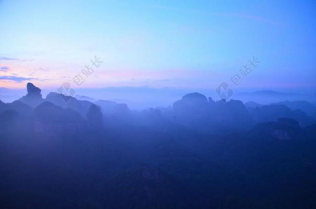 丹霞山 日出 景色