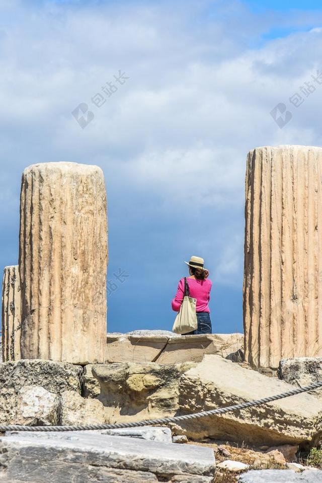 雅典卫城 雅典 希腊 古代 结构 纪念碑 旅行 旅游 寺