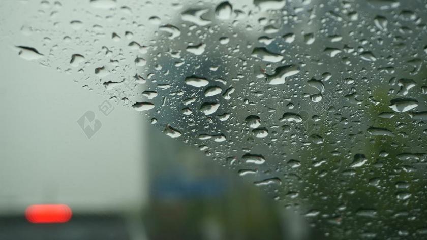 非 车窗 扑簌 雨滴 窗口 一个下雨天 玻璃 天气