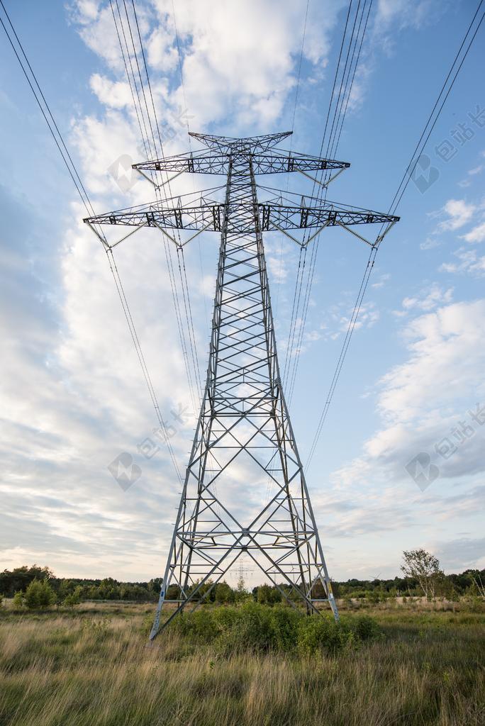 电力 极点 主塔 电线 电缆 线 电压 能源 高 技术