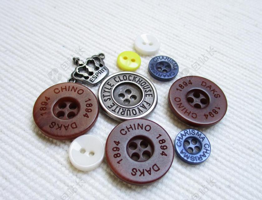 按钮 爱好 针线活 彩色按钮 缝纫
