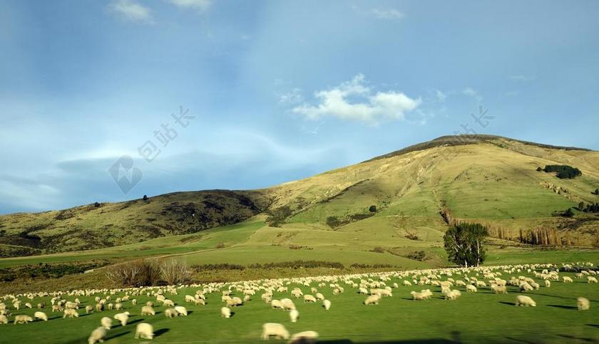大自然 景观 天空 山 新西兰 旅行 打破 抽象 风光