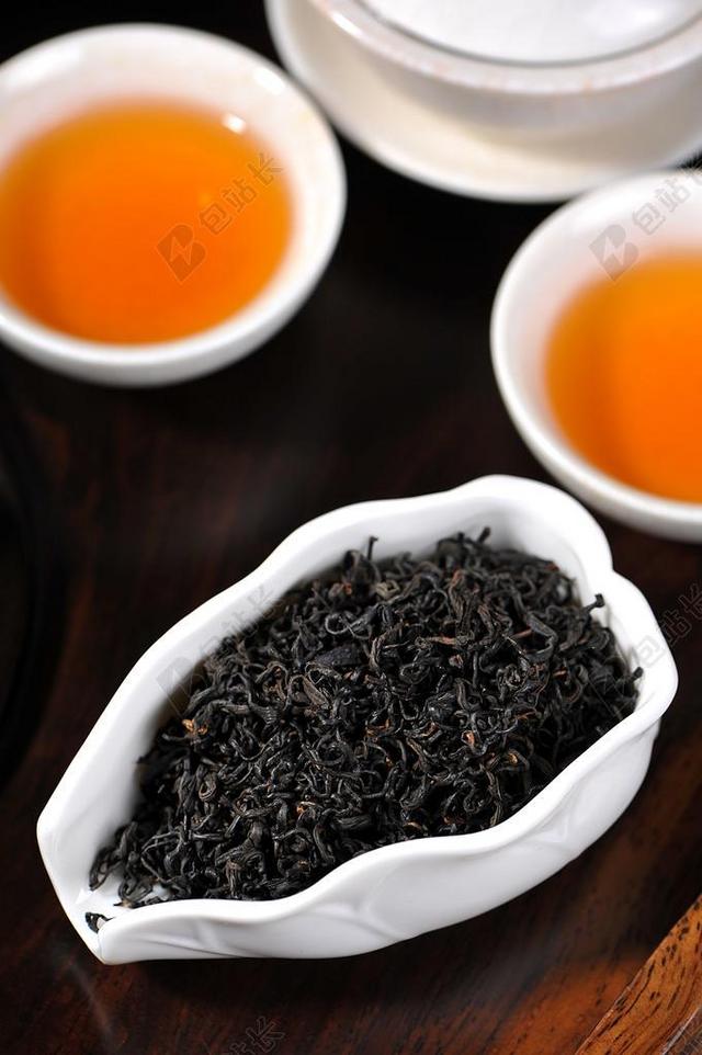 餐饮唯美茶杯茶具背景图片