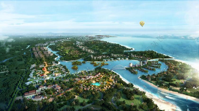 效果图 日景 鸟瞰