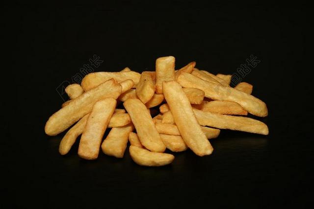 炸薯条 土豆 炒 炸 食品 餐饮 准备工作 饰品 装饰物