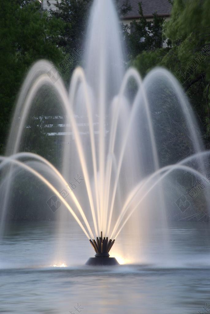 水 技术 池 喷泉 流 来源 引力