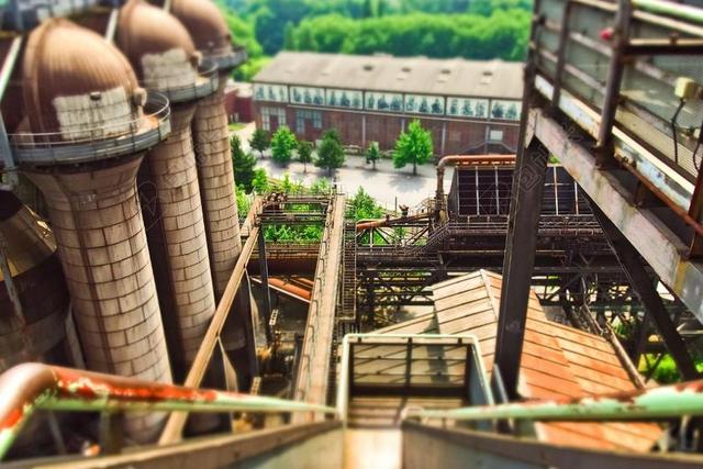 架构 钢厂 厂区建设 老 工厂 行业 工业建筑 离开