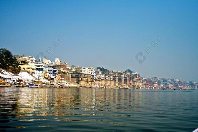 瓦拉纳西 河 印度 宗教 旅行 圣 恒河 文化 贝拿勒斯