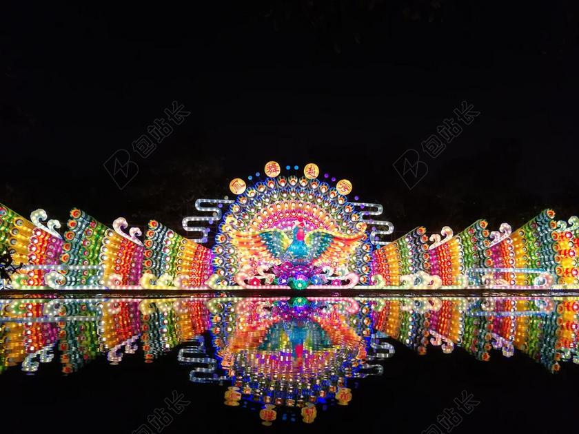 花灯 夜景 广州