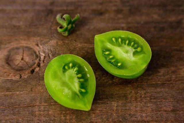 番茄 油炸绿蕃茄 蔬菜 弗里施 食品 花园 健康 性质