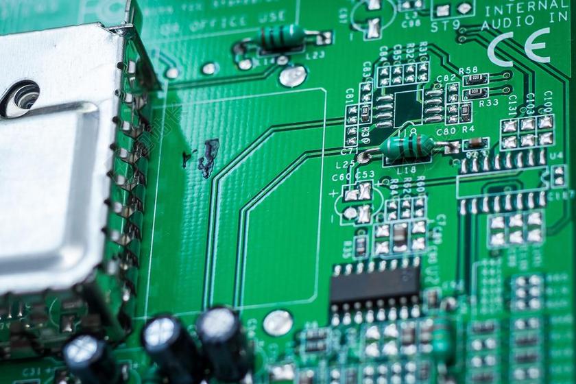 互联网科技垫子数据处理器背景图片