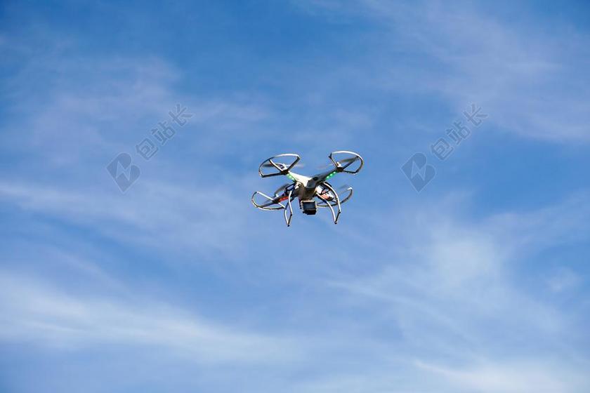 无人驾驶飞机 DJI 幻影 QUADCOPTER 直升机 字段