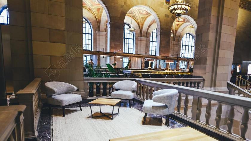 椅子 沙发 表 结构 建设 建立 枝形吊灯 弧形 窗口