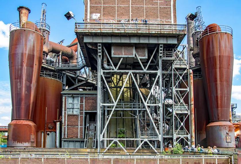 杜伊斯堡 钢厂 工厂 行业 老 架构 重工业 工业建筑