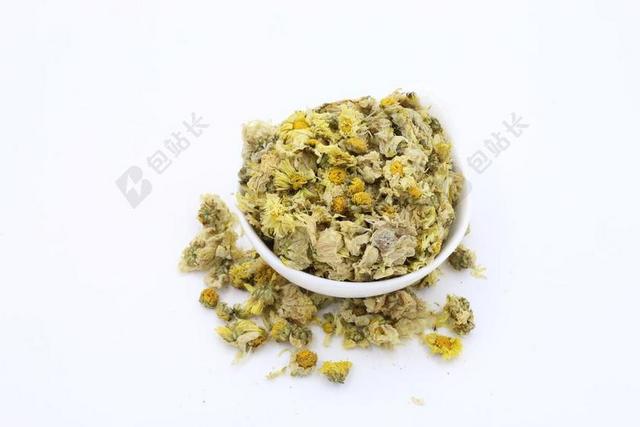 餐饮唯美桐朵花泡茶背景图片
