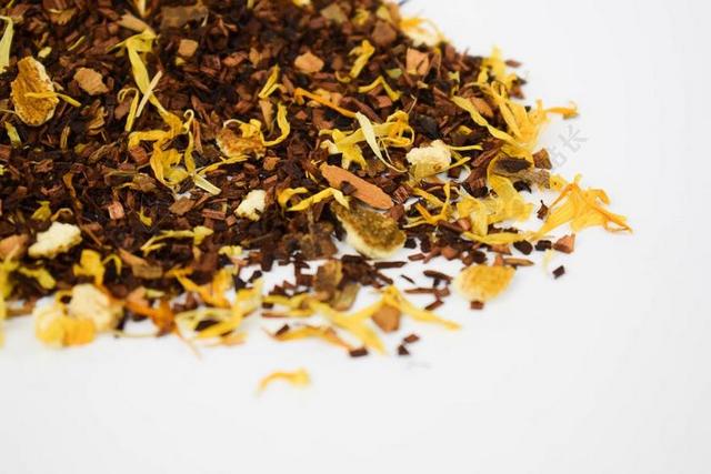 T恤 果粒茶 水果 橘子皮 鲜花 喝 松 健康 热 秋季