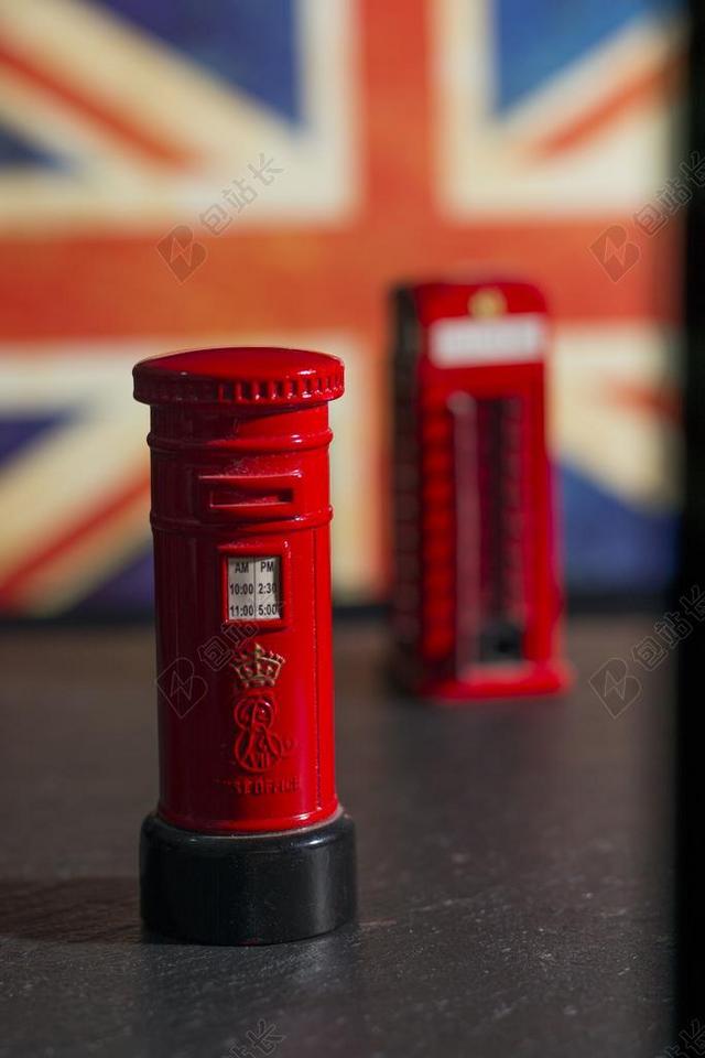 标志 旗 联合王国 英国 英格兰 伦敦 邮箱 邮箱后 小木屋