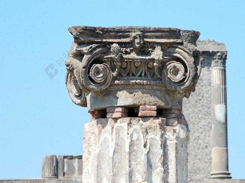 意大利 庞贝 字幕 柱 离子 体系结构