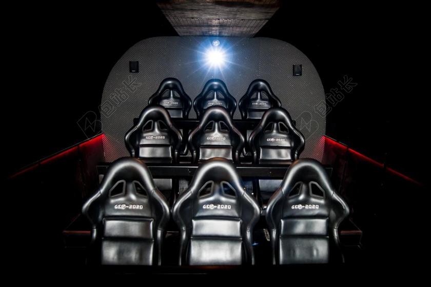 广告时尚电影院扶手椅背景图片