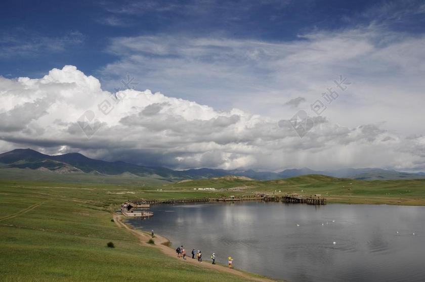 天鹅湖 新疆 旅游