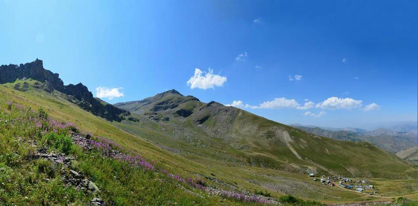 土耳其  ISPIR 性质 景观 山 蓝色