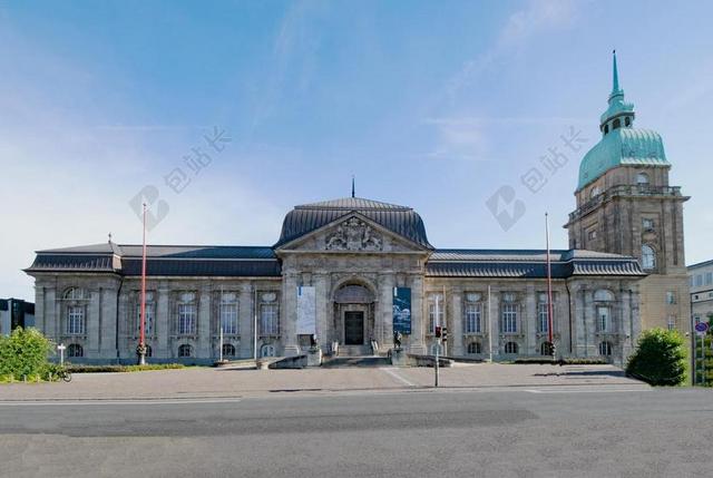 HESSISCHES国家博物馆 达姆施塔特 黑森 德国 建设
