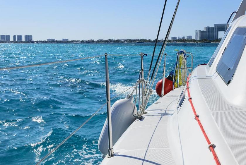 加勒比 游艇 帆 墨西哥 坎昆 尤卡坦 帆船 船舶 海